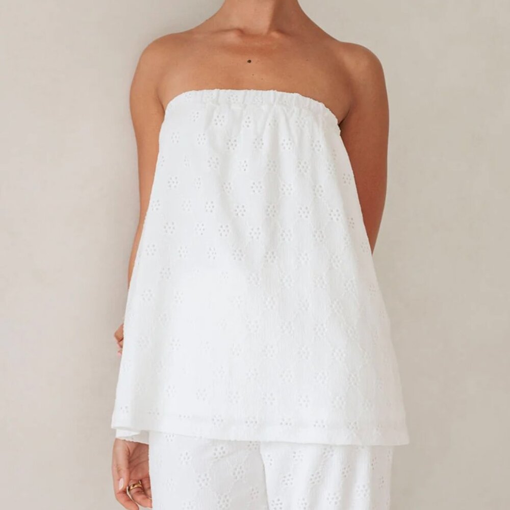 SABO SKIRT Ellira Tube Top - XS - White